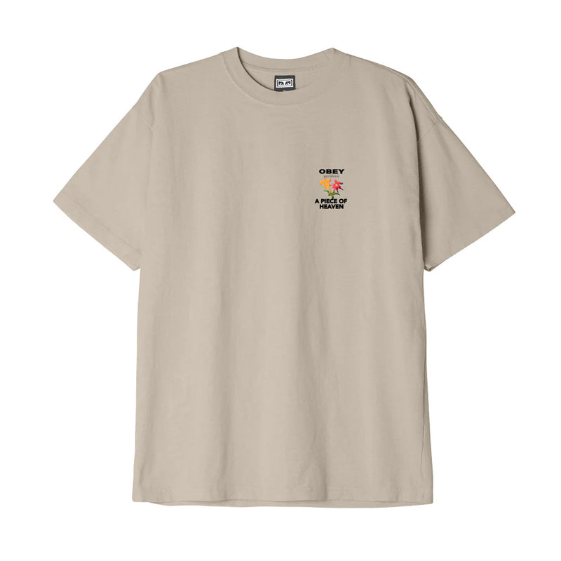 obey 166913558 a piece of heaven tee irish cream