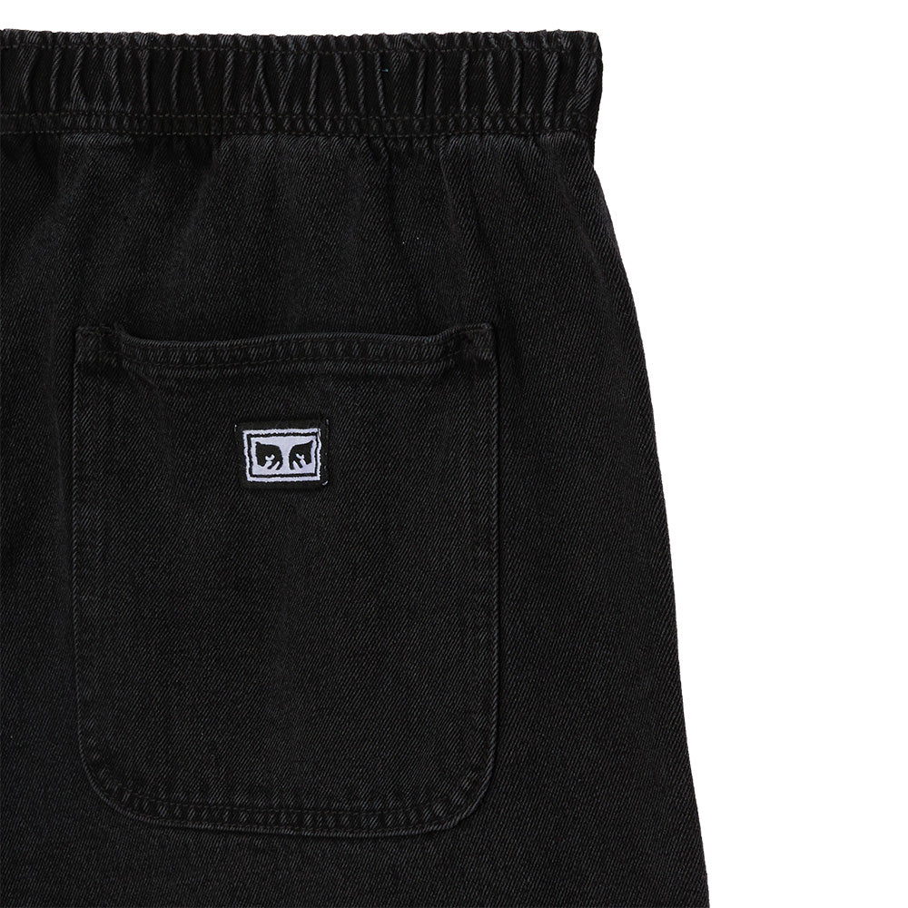 obey 172120138 easy denim short black