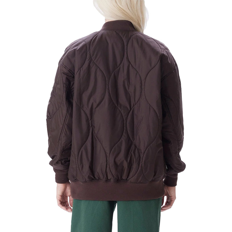obey 221800408 obey daybreak ma 1 bomber java brown