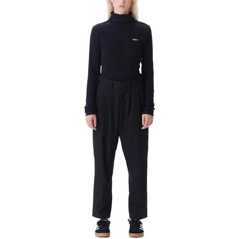obey 231030124 obey belle turtle neck black