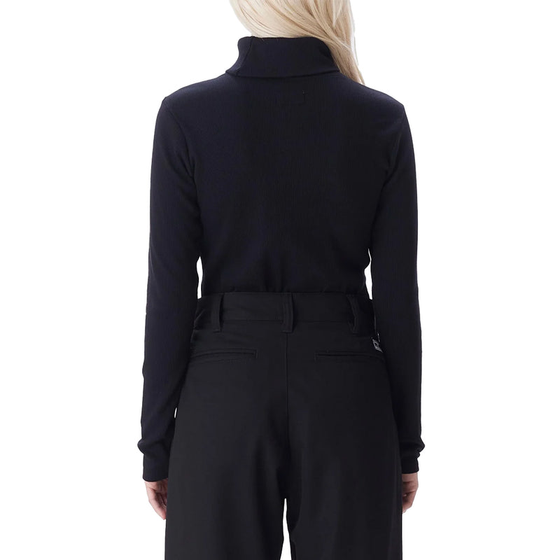 obey 231030124 obey belle turtle neck black