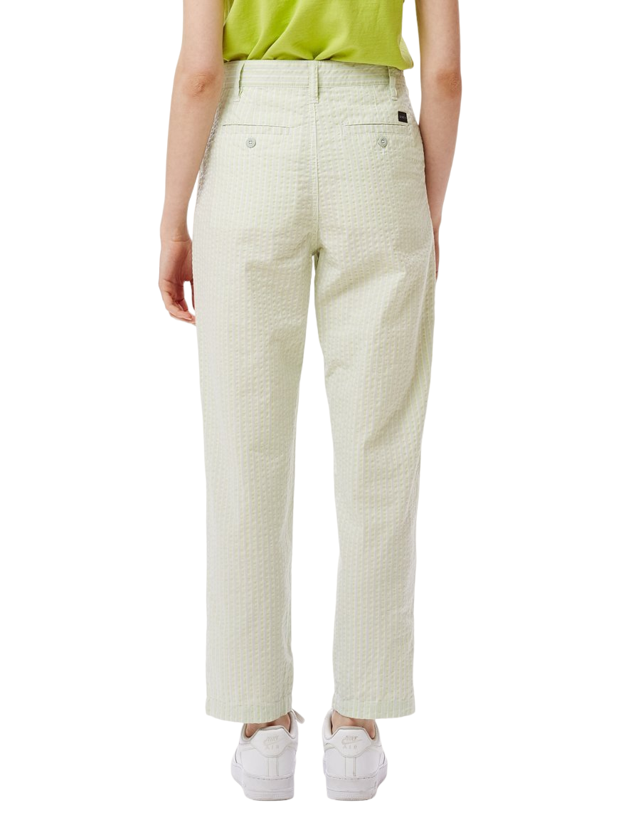 obey 242020067 helm pleated pant seafoam