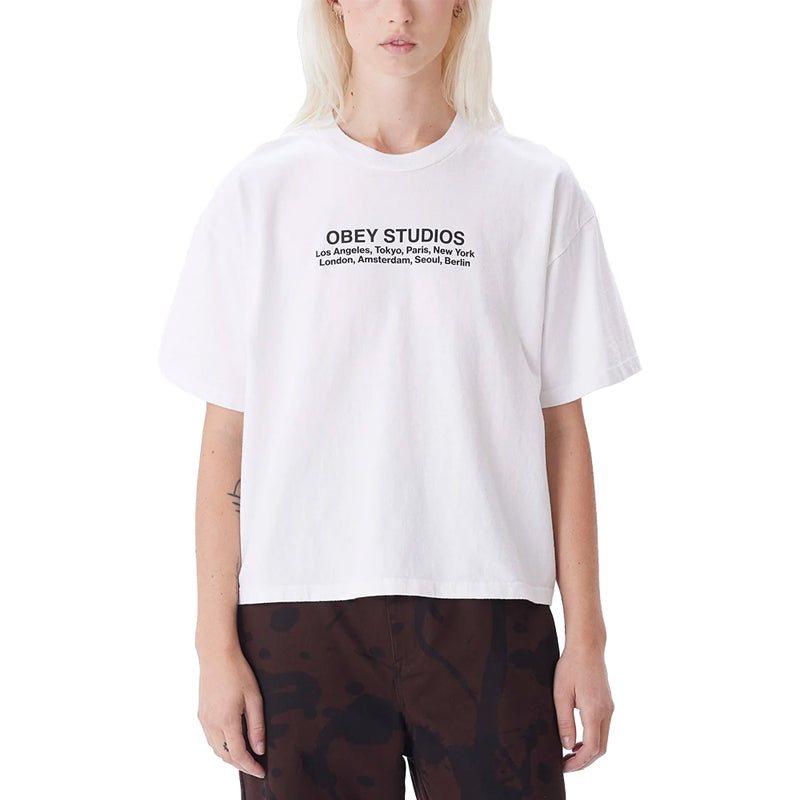 obey 267622444 obey studios tee white