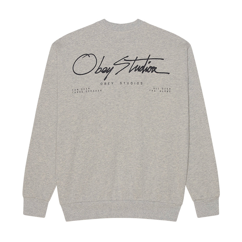 OBEY OBEY AUTOGRAPH CREW // ASH GREY