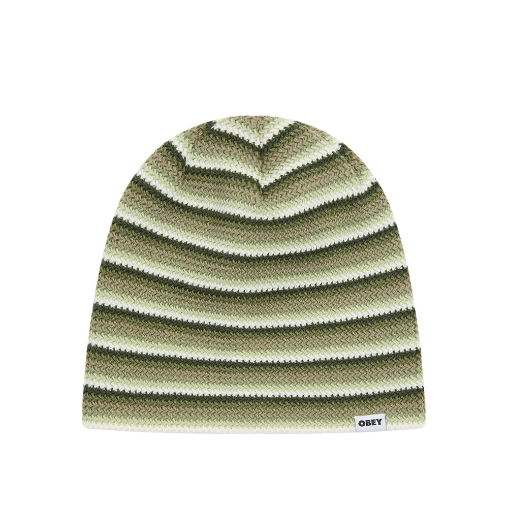OBEY OBEY BROADCAST BEANIE // KOMBU GREEN MULTI
