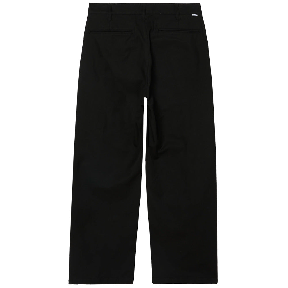 OBEY OBEY DEAN PLEATED PANT // BLACK
