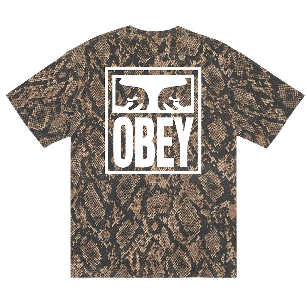 OBEY OBEY EYES ICON TEE // SNAKE SKIN