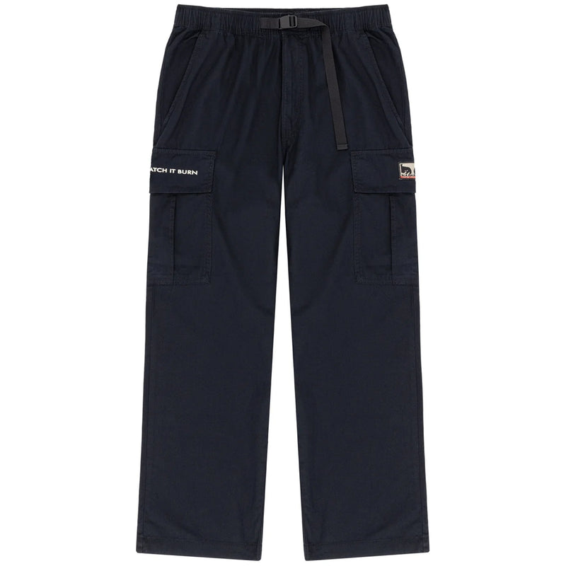 obey na4hmk obey x napapijri donʼt just watch it burn dru pant black