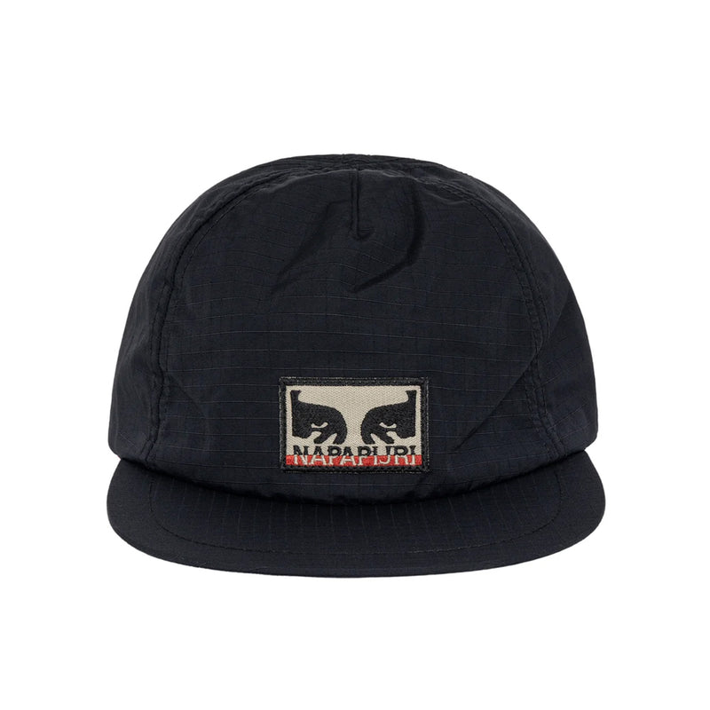 obey na4hmn  obey x napapijri hat black