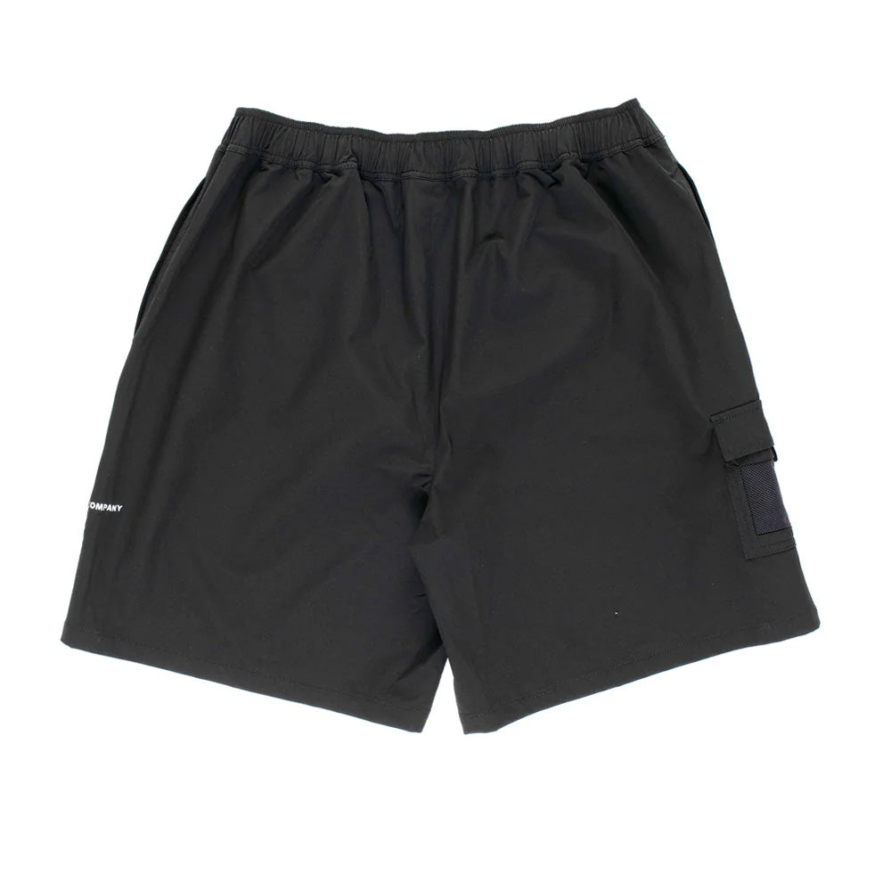 POP TRADING COMPANY PAINTER SHORT // BLACK