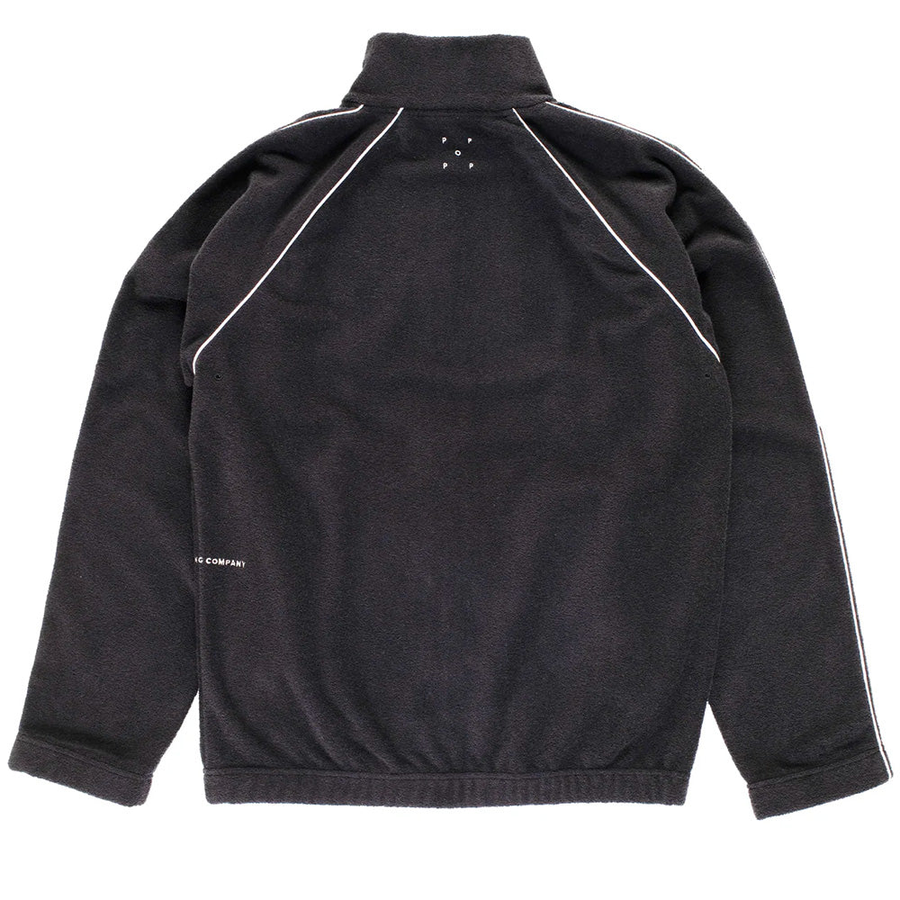 pop trading company popss26507 terry cub track top black
