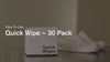 jason markk 130310 quick wipes 30 pack