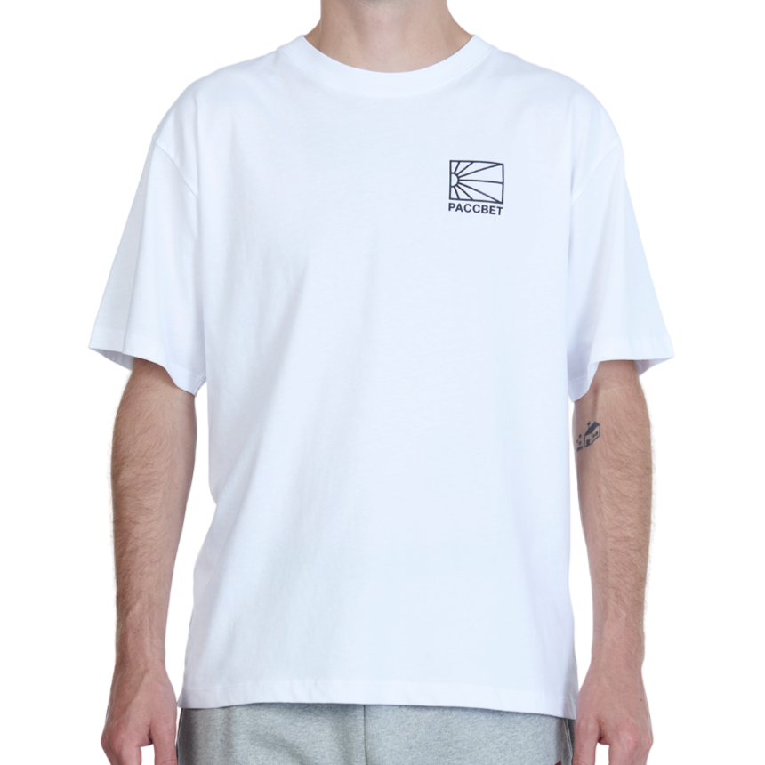 rassvet pacc12t001 logo tshirt knit  white