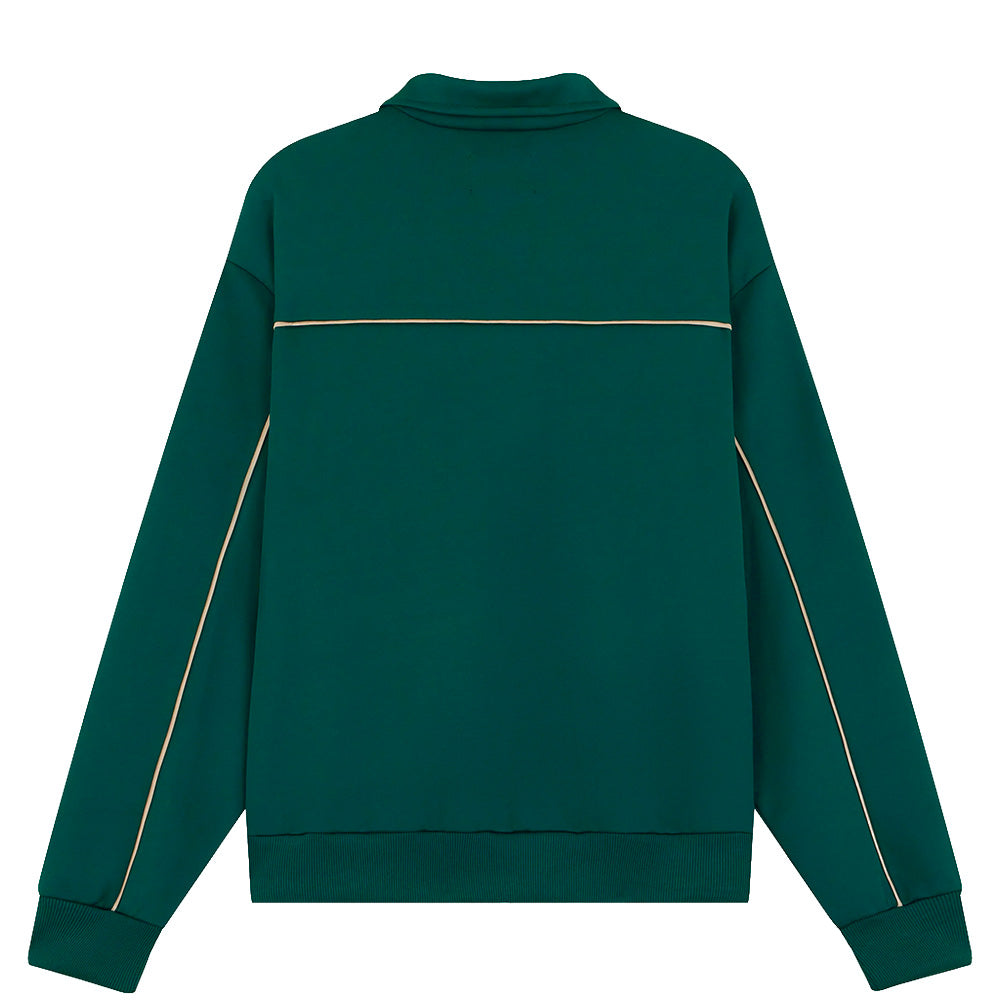 RASSVET RASSVET TRACKSUIT TOP WOVEN // GREEN