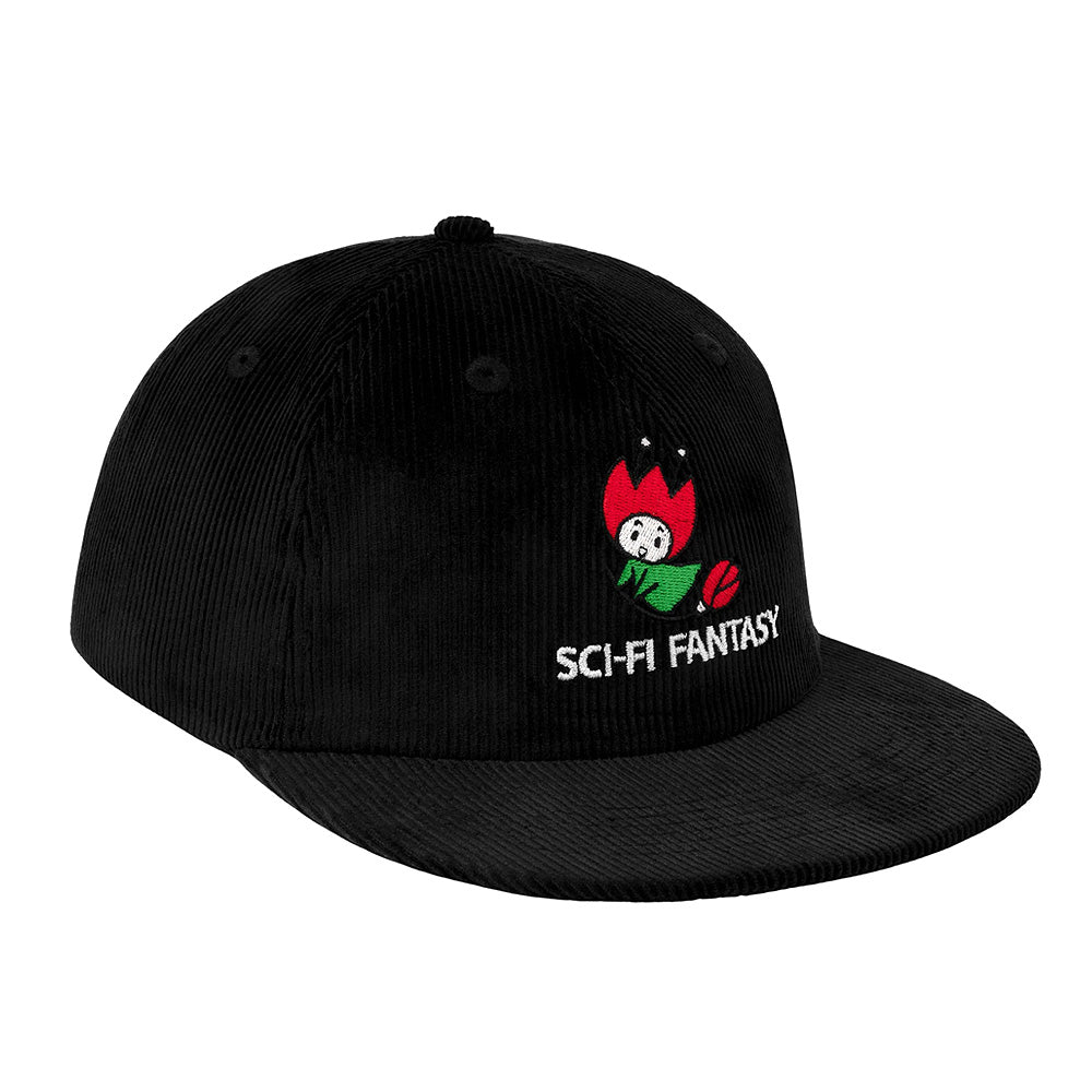 sci-fi fantasy 4713 flying rose hat black