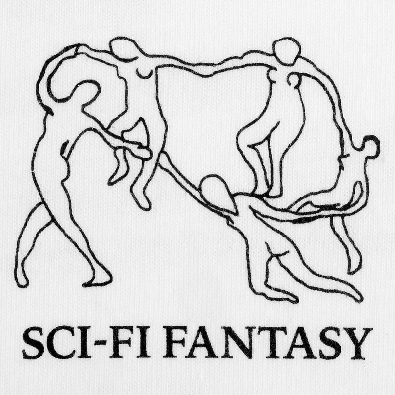 sci-fi fantasy dance tee white