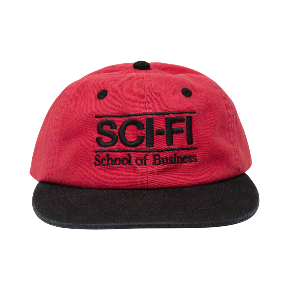 sci-fi sci 0101 multi school of business hat redblack