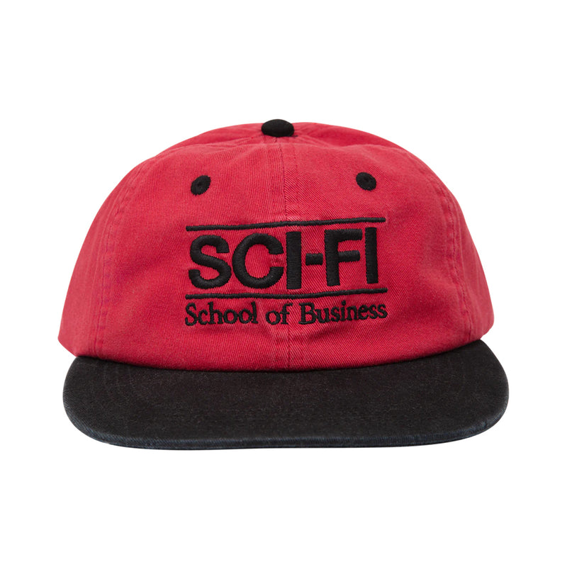 sci-fi sci 0101 multi school of business hat redblack