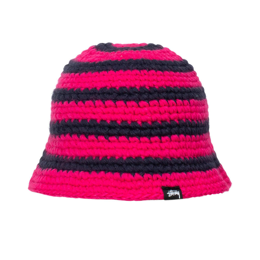 Buy Stussy Swirl Knit Bucket Hat 'Hot Pink' - 1321167 HOT | GOAT