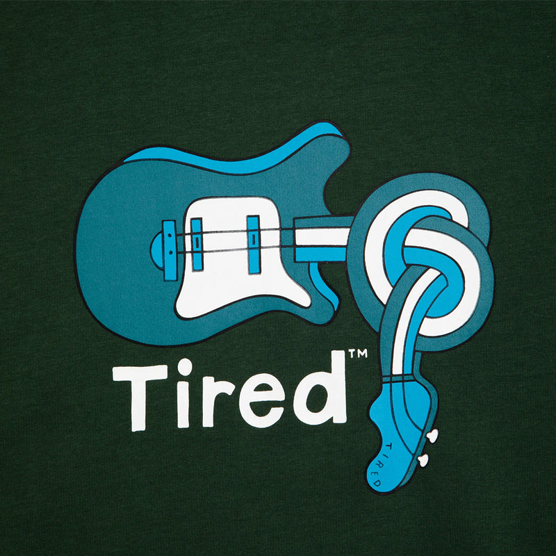 tired ts00296 spinal tap ss tee organic forest green