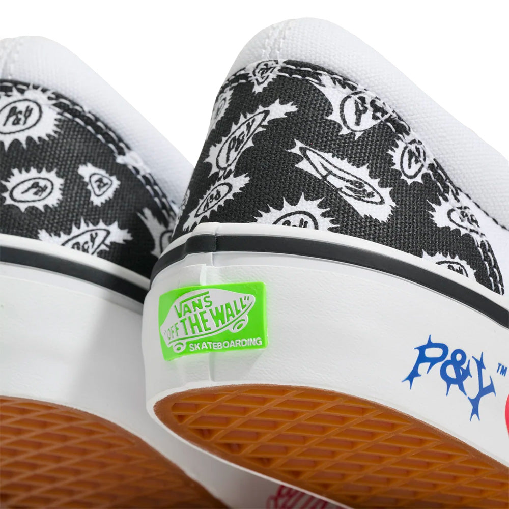 VANS VANS X PUNKANDYO SKATE SLIP-ON SHOE // BLACK