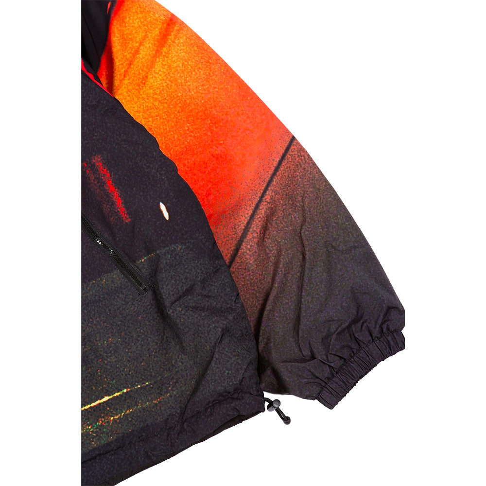wasted paris wpmbj x monsieur bonheur windbreaker black