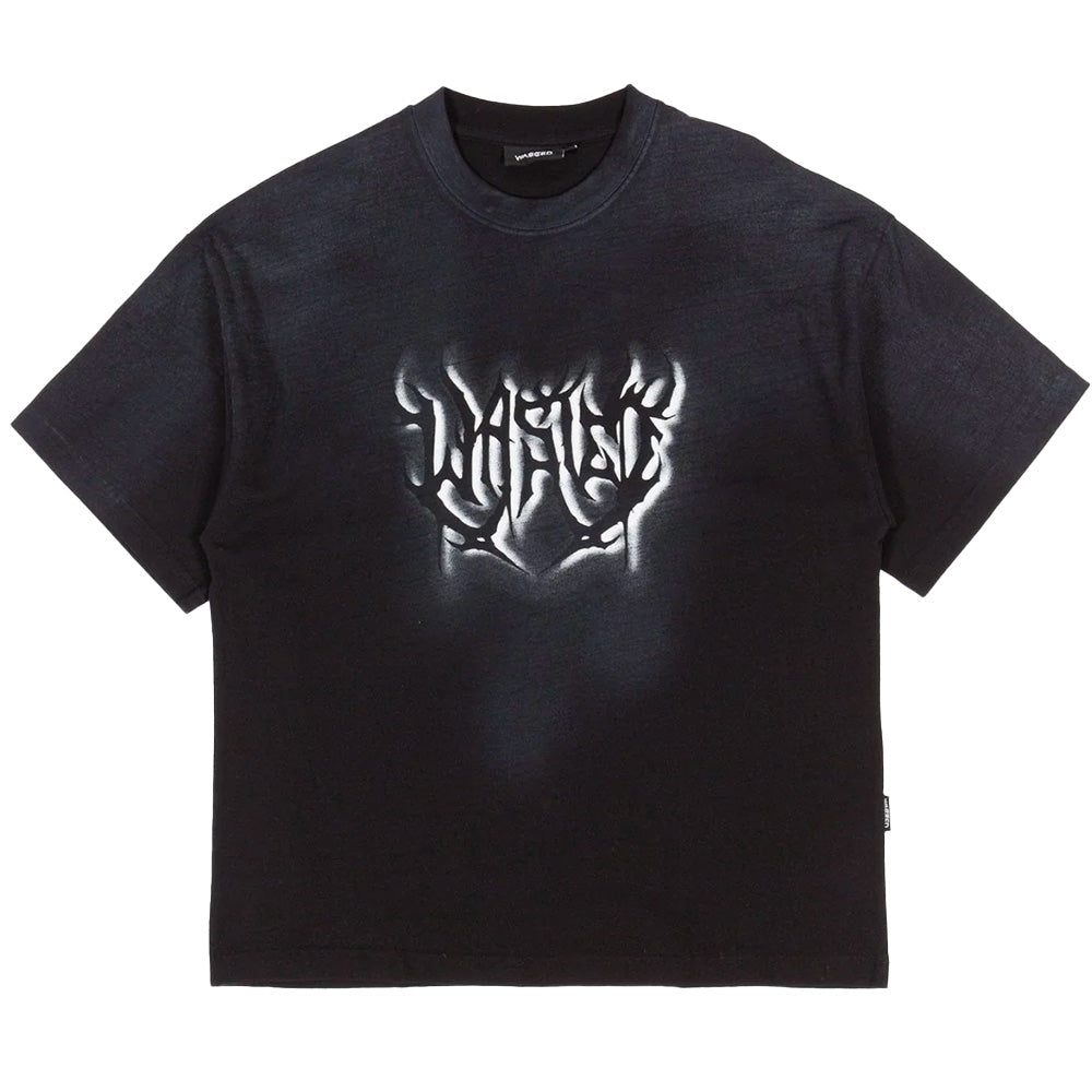 wasted paris wpsbt sword boxy t shirt faded black