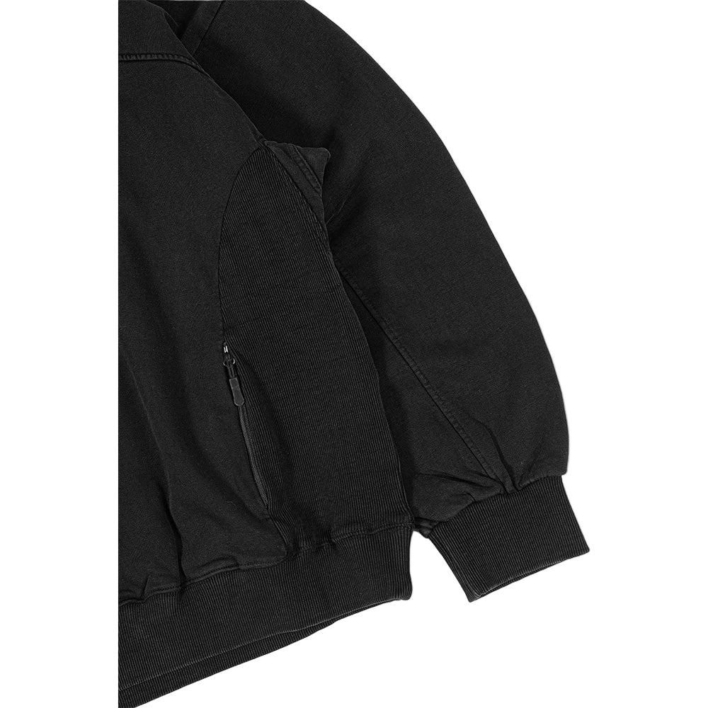 wasted paris wpubh umbro boxy hoodie  faded black