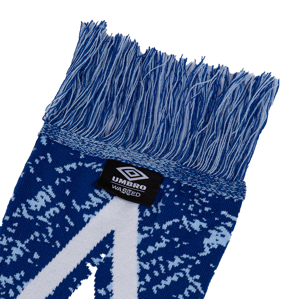 wasted paris wpubsc umbr trompe loeil scarf  bluewhite