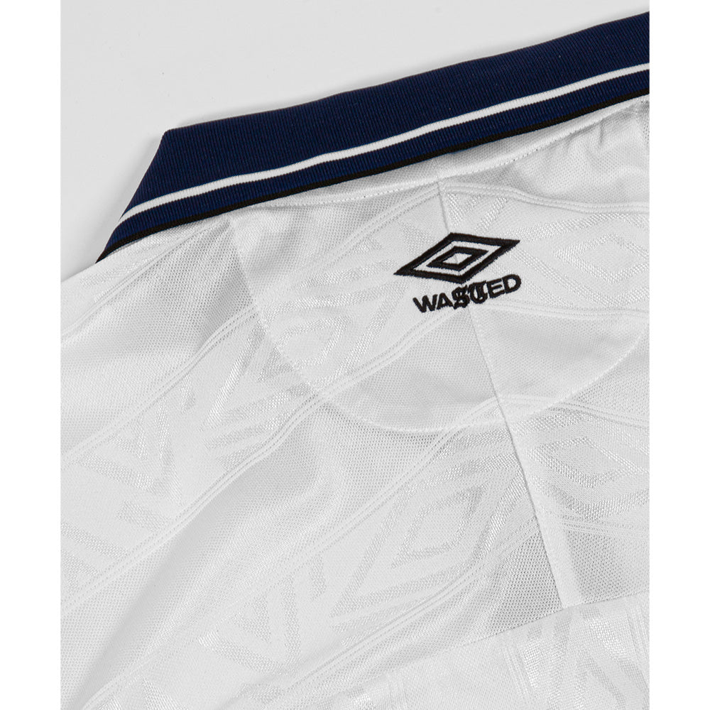 wasted paris wput umbro football jersey  whiteblue