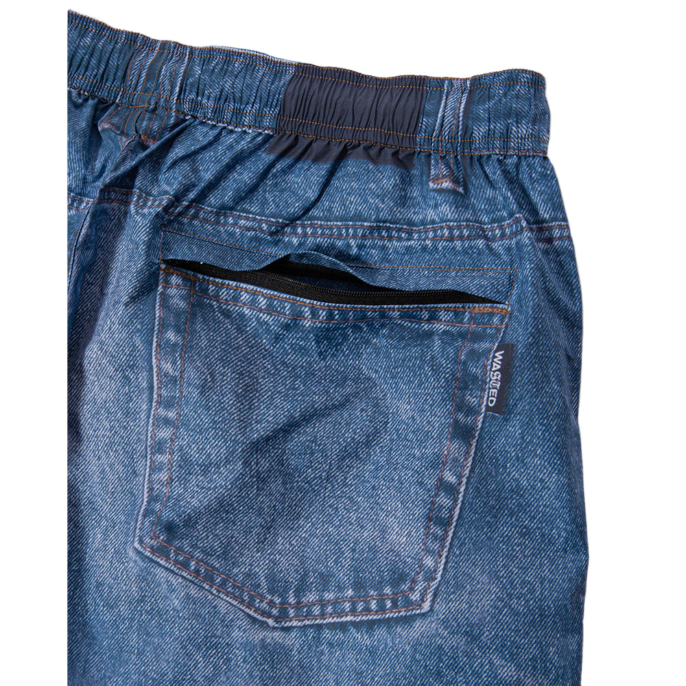 wasted paris wputop umbro trompe loeil overpant washed blue