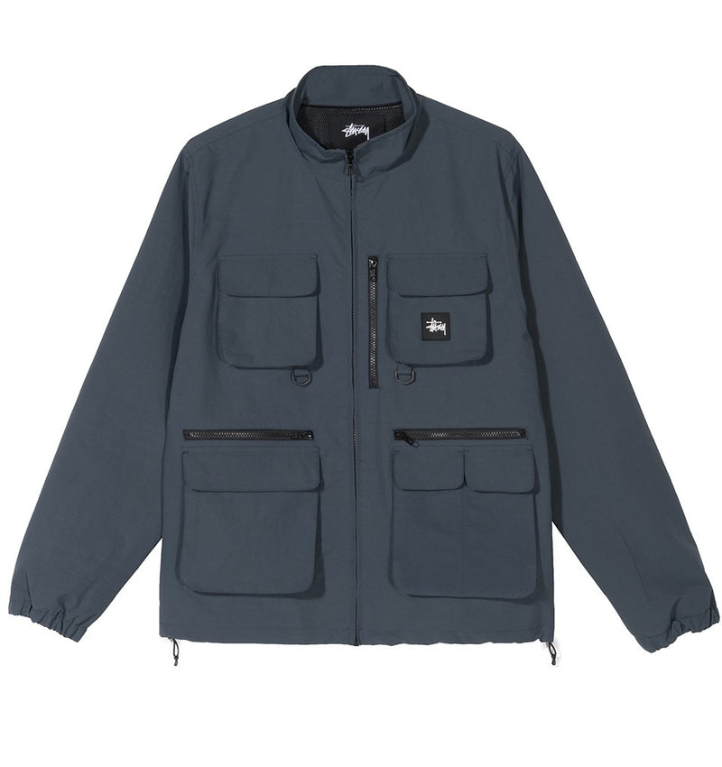 STÜSSY UTILITY JACKET // SLATE