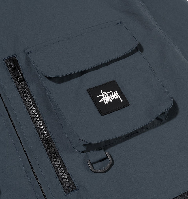 STÜSSY UTILITY JACKET // SLATE
