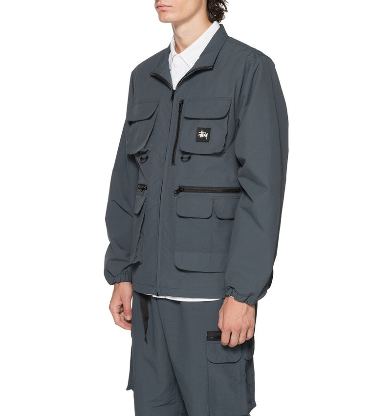 STÜSSY UTILITY JACKET // SLATE