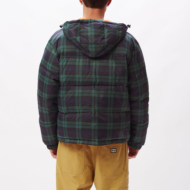 OBEY FELLOWSHIP PUFFER JACKET // NAVY MULTI