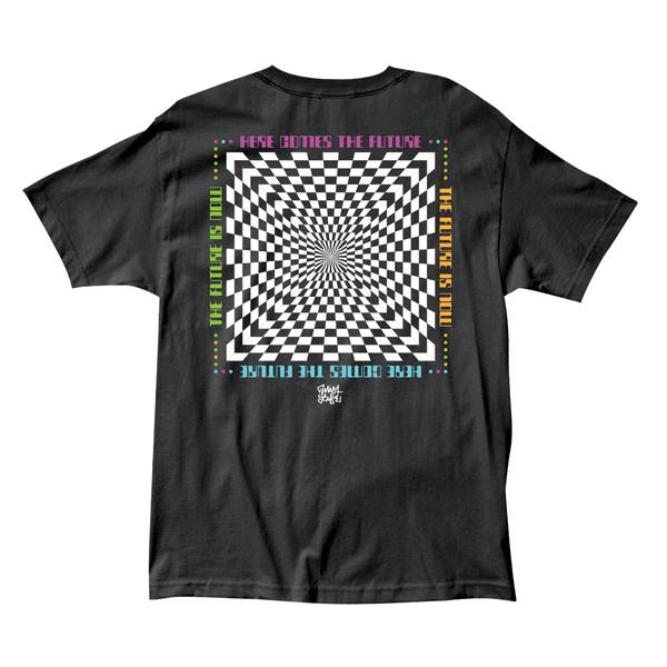 THE QUIET LIFE HERE COMES THE FUTURE TEE // BLACK