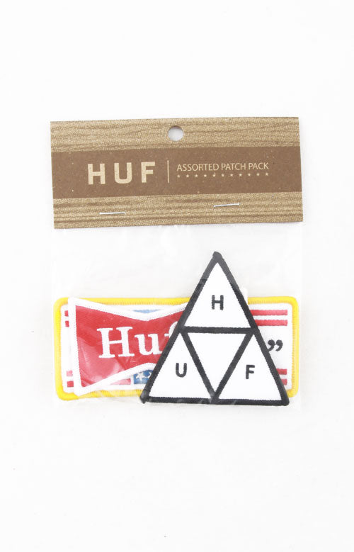 HUF ASSORTED PATCH PACK