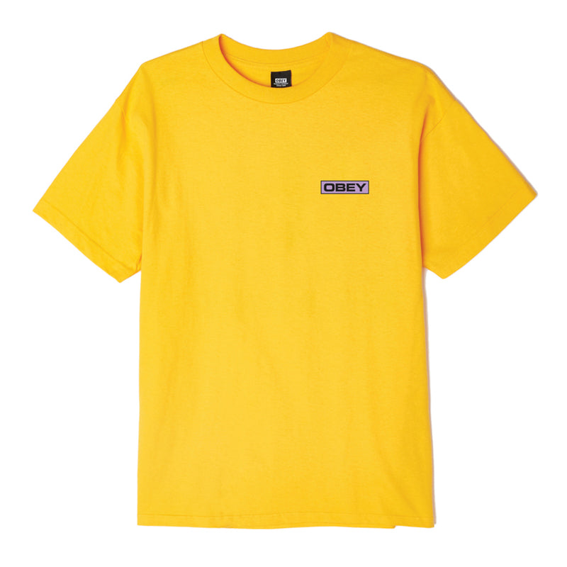 OBEY DEPOT TEE // GOLD