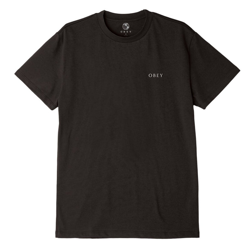 OBEY 3 FACE COLLAGE TEE // BLACK