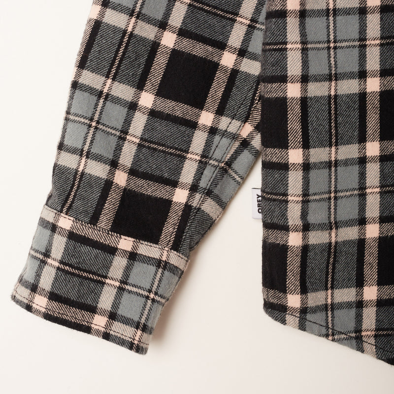 OBEY DIVISIONS WOVEN // BLACK MULTI