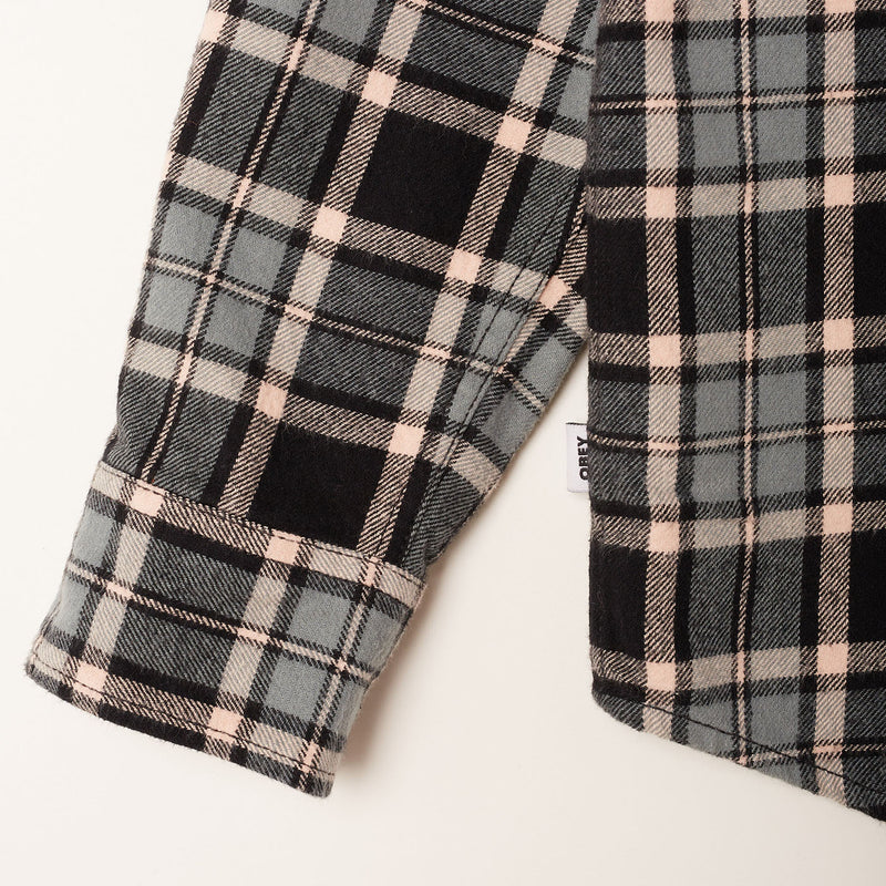 OBEY DIVISIONS WOVEN // BLACK MULTI