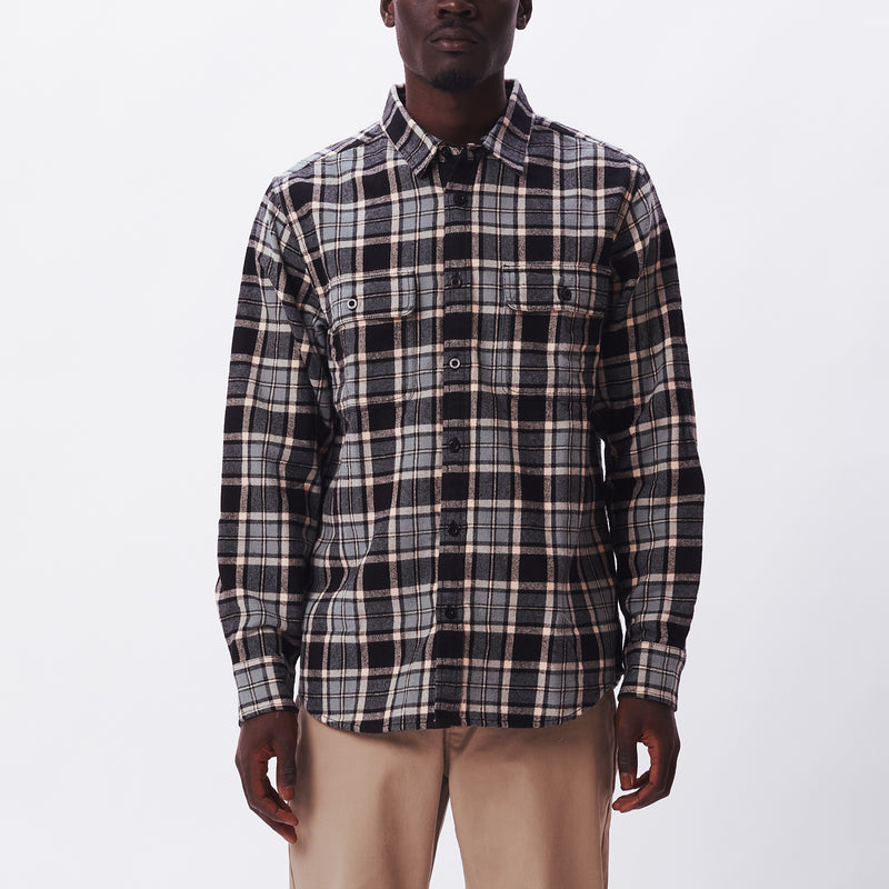 OBEY DIVISIONS WOVEN // BLACK MULTI