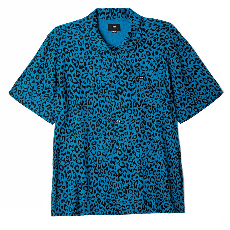 OBEY LEO WOVEN S/S SHIRT // SKY BLUE MULTI