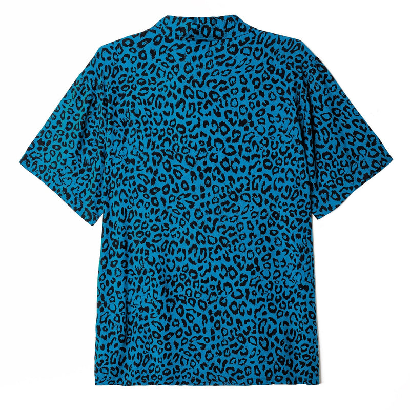 OBEY LEO WOVEN S/S SHIRT // SKY BLUE MULTI
