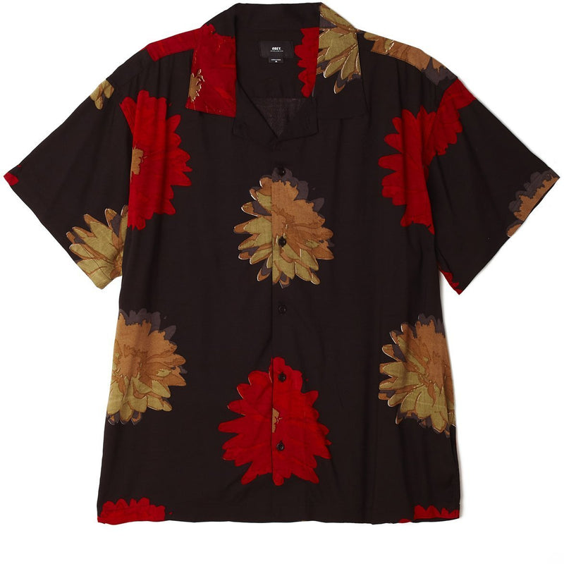 OBEY LOU WOVEN // BLACK MULTI