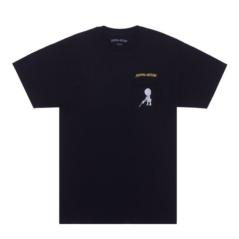 FUCKING AWESOME BABY POCKET TEE // BLACK