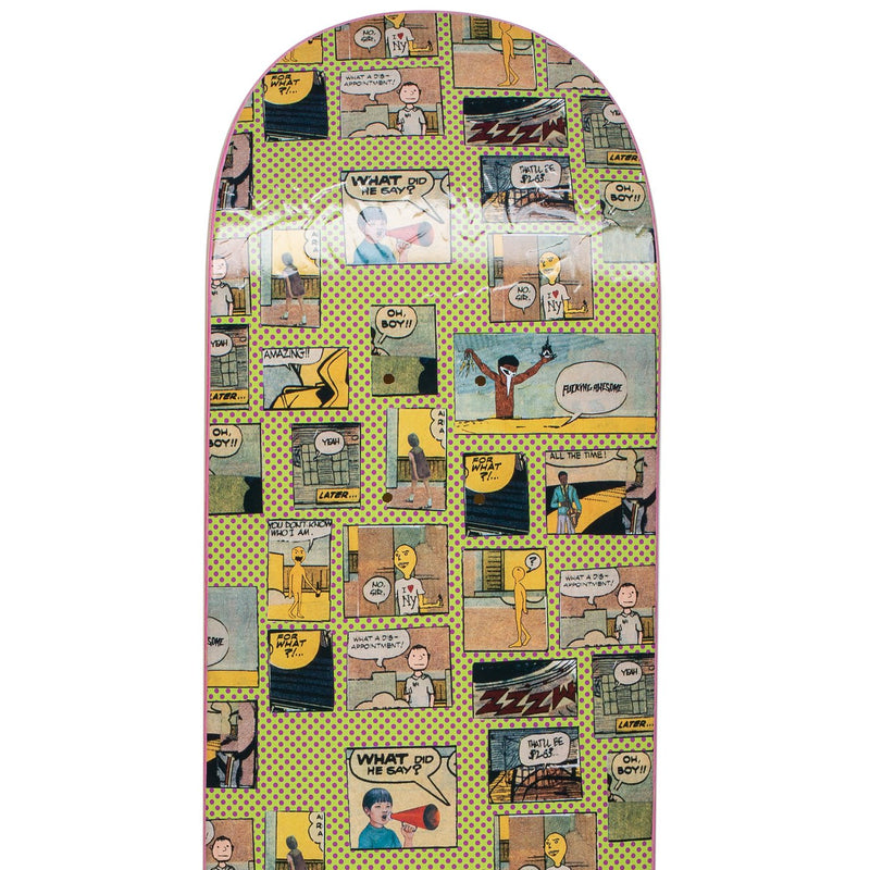 FUCKING AWESOME COMIC NEON GREEN DECK // 8.18"