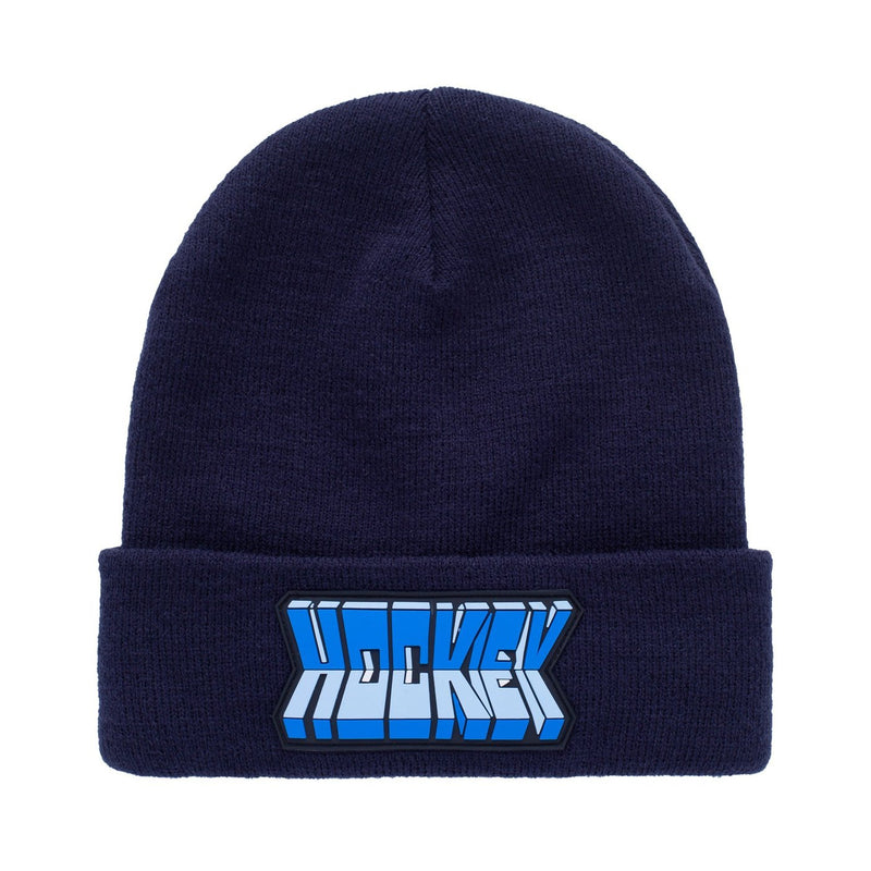 HOCKEY FOLD BEANIE // NAVY