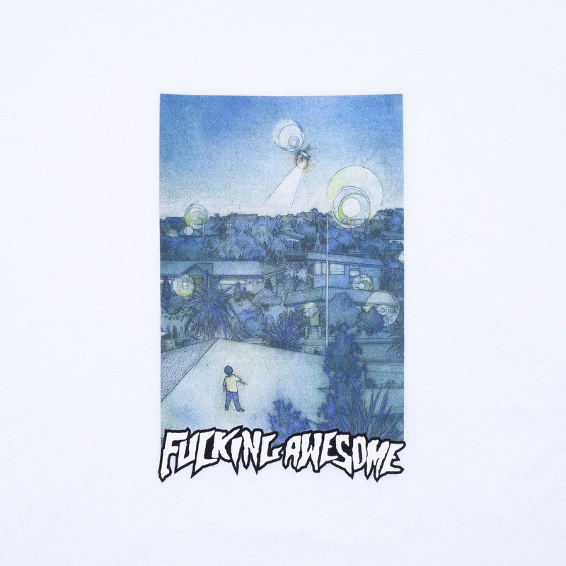 FUCKING AWESOME HELICOPTER TEE // WHITE