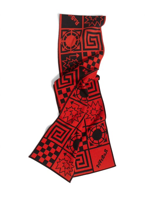 RASSVET MEN'S SCARF // RED